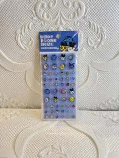 DROP BLOCK SEAL カラフルシールセット　タイルシール　たまごっち