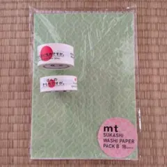mt 透かし和紙ペーパーパック【新品未開封】　おこころマスキングテープ【中古】