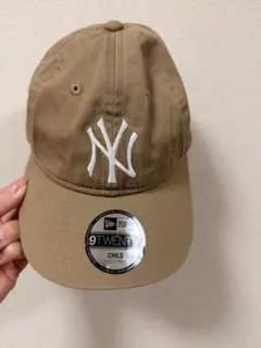 NEW ERA 9TWENTY キッズ キャップ ベージュ