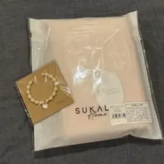 SUKALA ノベルティ　スキンケアタオルとヘアゴムのセット