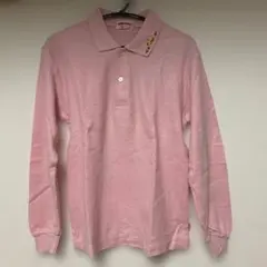 【平成レトロ】ミキハウス ピンク キリンさん ポロシャツ