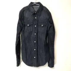 Ralph Lauren ラルフローレン ブラック デニム シャツ 150