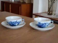 ロイヤルコペンハーゲン ブルーフルーテッド ソルト＆ペッパー
