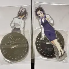 鬼滅の刃 胡蝶しのぶ アクリルスタンド ブロマイド カード 缶バッジ まとめ売り 鬼滅の刃 - 鬼滅の刃 C105 アクリルスタンド クリアカード ミニ