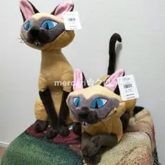 ディズニー わんわん物語 シャム猫 ぬいぐるみ SEGA - メルカリ