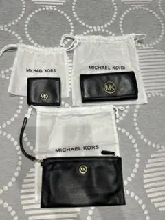 マイケルコース　3点セット　二つ折財布　長財布　ポーチ