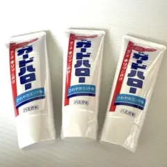 花王 ガードハロー 薬用ハミガキ 本体 165g × 3本 歯磨き粉 廃盤品