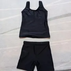 紺色セパレート水着