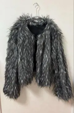 フェイクファーコート