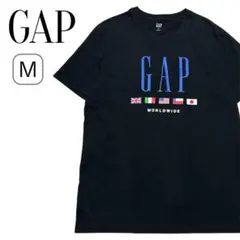 GAP ギャップ ロゴ 平成 Y2K Tシャツ ブラック Mサイズ