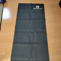 uFit yogamat ブラック折りたたみ式