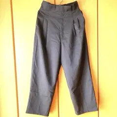 ⭐️新品未使用、タグ付き⭐️ハイウエスト ワイドパンツXL 脚長効果