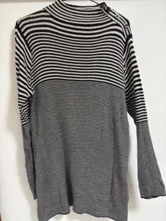 薄手ロングニット