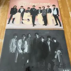 Hey! Say! JUMP 15周年クリアファイル - メルカリ