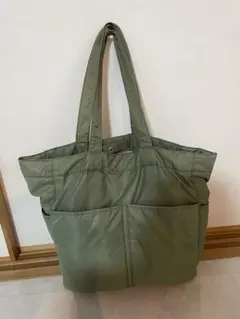 オリーブグリーン トートバッグ