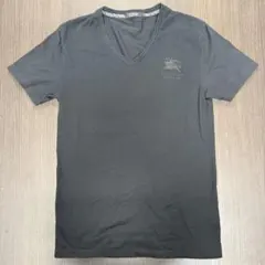 BURBERRY BLACK LABEL Vネック Tシャツ ブラックのサムネイル