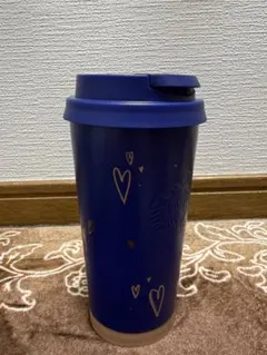スターバックスバレンタイン2024 ステンレスTOGOロゴタンブラー ネイビー