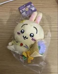 北海道限定　ちいかわ　キーホルダー　ぬいぐるみキーチェーン　ラベンダー　うさぎ