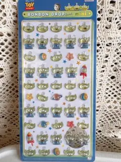 トイ・ストーリー リトルグリーンメン　ボンボンドロップミニ シール