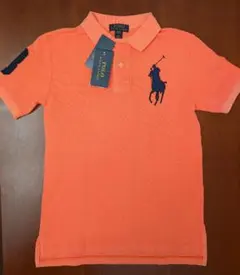 polo ralph lauren オレンジ ポロシャツ