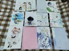 雲雀恭弥　ザンザス　リボーン　切り取り　イラストカード　12枚セット