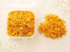 黄色系かすみ草フレーク素材