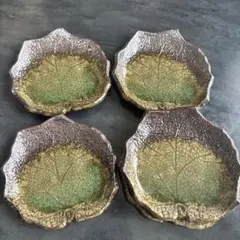 坂口健 東御土風紋織部向付 皿 器 作家もの 作陶展 供箱つき 坂口健 東御土風紋織部向付 皿 器 作家もの 作陶展 供