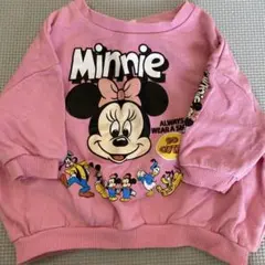 LITTC ミニーマウス トレーナー80cm