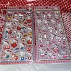 【正規品】ハローキティ ボンボンドロップシール 2枚セット