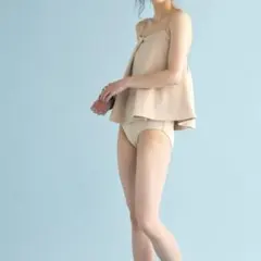 SEA DRESS ベージュ セパレート水着 Mサイズのサムネイル