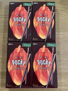 ポッキー カカオ60％　4箱