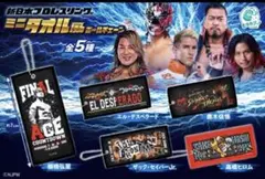 新日本プロレス ミニタオル風ボールチェーン 棚橋弘至 ザック エル・デスペラード