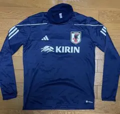 非売品 日本代表 支給品 ハイネック長袖ウォーマー練習着 スポンサー入り！！