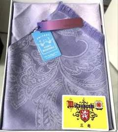 Couleur Aube ラベンダー〜淡いピンクのグラデーションのストール
