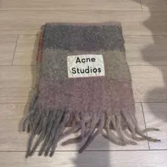 Acne Studios チェック柄マフラー - メルカリ