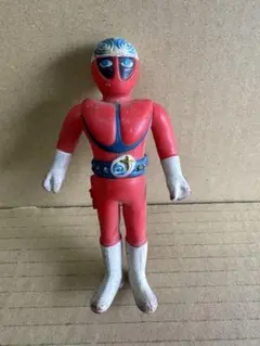 昭和レトロ　カゲスター　ソフビ　当時物　ポピー