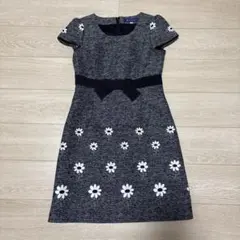 新品未使用　M'sGRACY エムズグレイシー ワンピース40 紫パープル花柄 あじさいテントワンピース |【公式】Chestyオンラインショップ