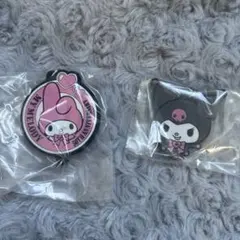 マイメロ　クロミ　繋がるラバーコレクション　ガチャガチャ