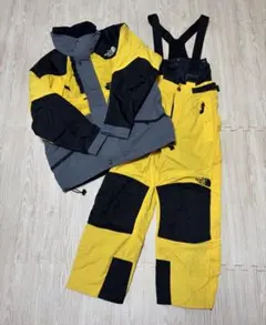 THE NORTH FACE スキーウェア　セット　M イエロー　ヴィンテージ