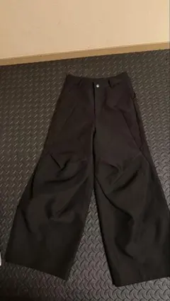 COMMON DIVISOR ワイドスラックス ブラックのサムネイル
