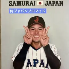 ⭐️SAMURAI JAPAN ☆侍ジャパン　ブロマイド　☆21 金丸夢斗投手