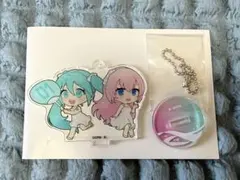 初音ミク、巡音ルカ アクリルスタンドチャーム