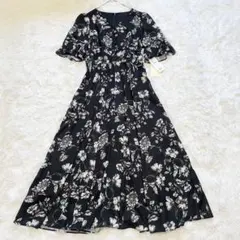 ✨未使用✨2024年 グレースコンチネンタル フラワープリントフレアワンピース