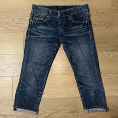 Prime Charm クロップドデニム　ハーフパンツ 29インチ　ロールアップ