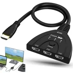 HDMI 2.0 切替器 3入力1出力 分配器 4K@60Hz Chayoo
