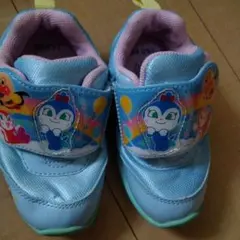 アンパンマン スニーカー 14.0cm ライトブルー