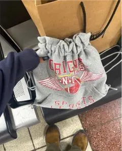 ANGELカンガルーポケットスウェットナップサック