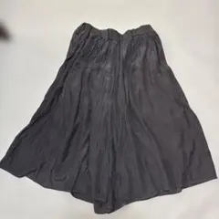 レディース キュロット ダークグレーのサムネイル