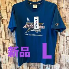 新品 MLB Los Angeles Dodgers Tシャツ 青 Lサイズのサムネイル