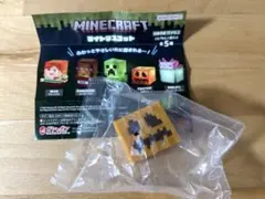 MINECRAFT　ライトマスコット　パンプキン　かぼちゃ　ガチャガチャ